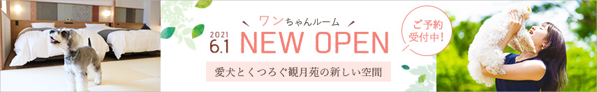 ワンちゃんルームNEW OPEN