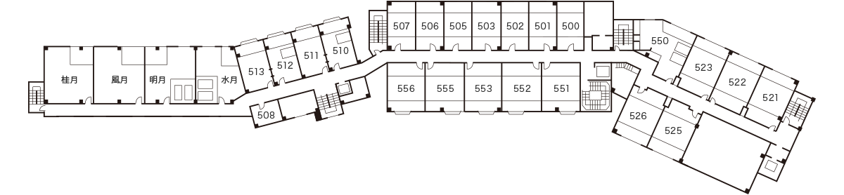 5F：フロアマップ