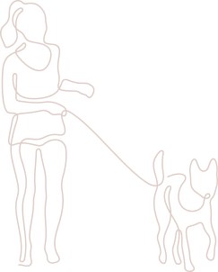 イメージ：愛犬と散歩